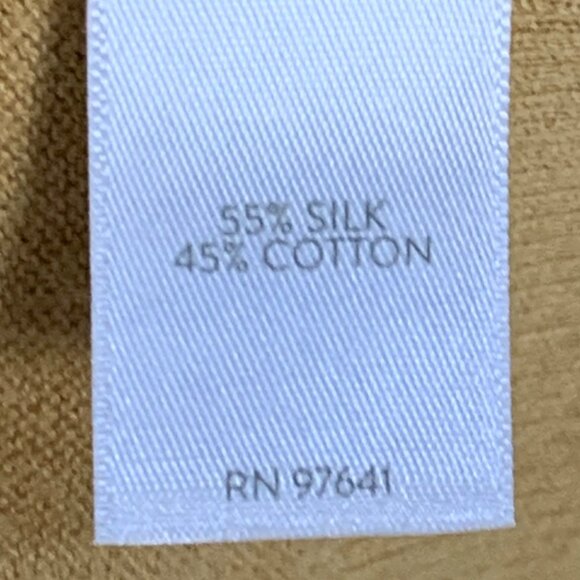 J. Jill Silk Cotton V-Neck Pullover Knit Sweater Size S Quiet Luxury Minimalist - Picture 7 of 9